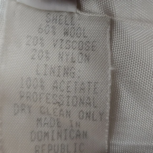 Vintage Marvin Richards Trench Coat Cream Bouclé Wool Blend Size Medium EUC - Picture 9 of 16